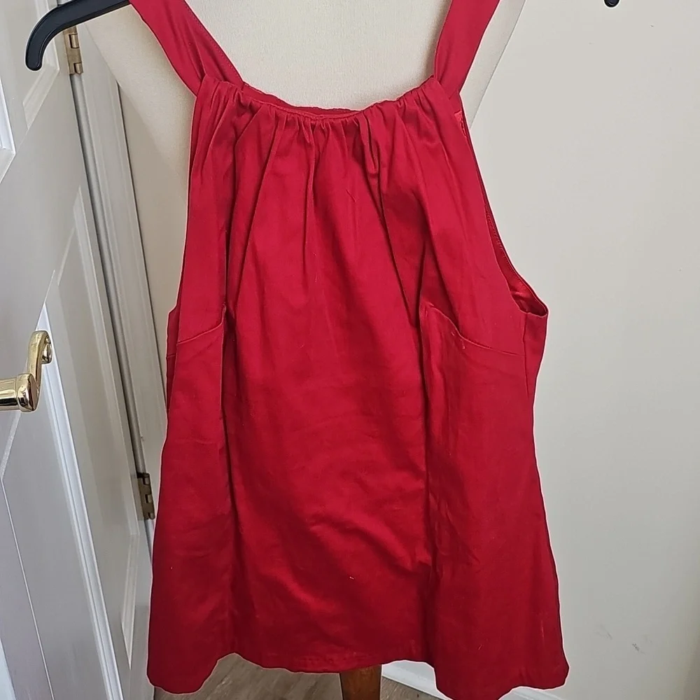 Pinup Girl Clothing Harley red tank Top XL PUG - Picture 4 of 9